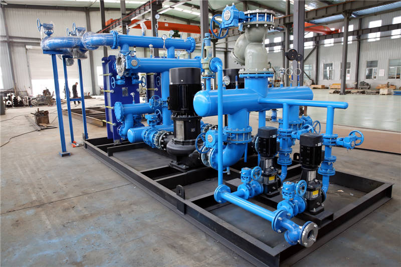 集寧天正糧油公司-供熱板式換熱機組